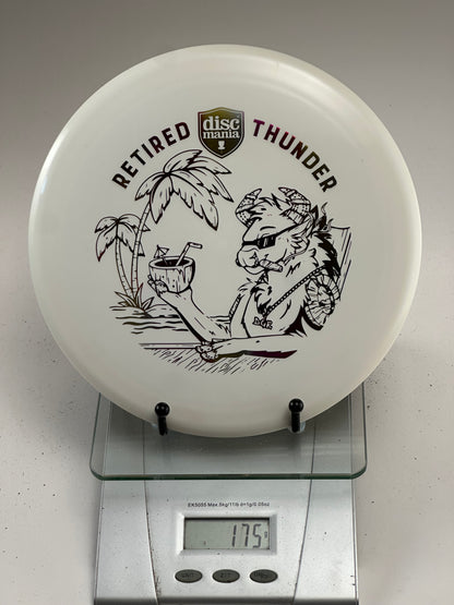 Discmania C-Line CD1 "Retired Thunder" White Fairway Driver