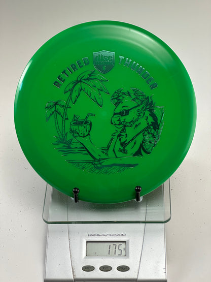 Discmania C-Line CD1 “Retired Thunder” Stamp – Green
