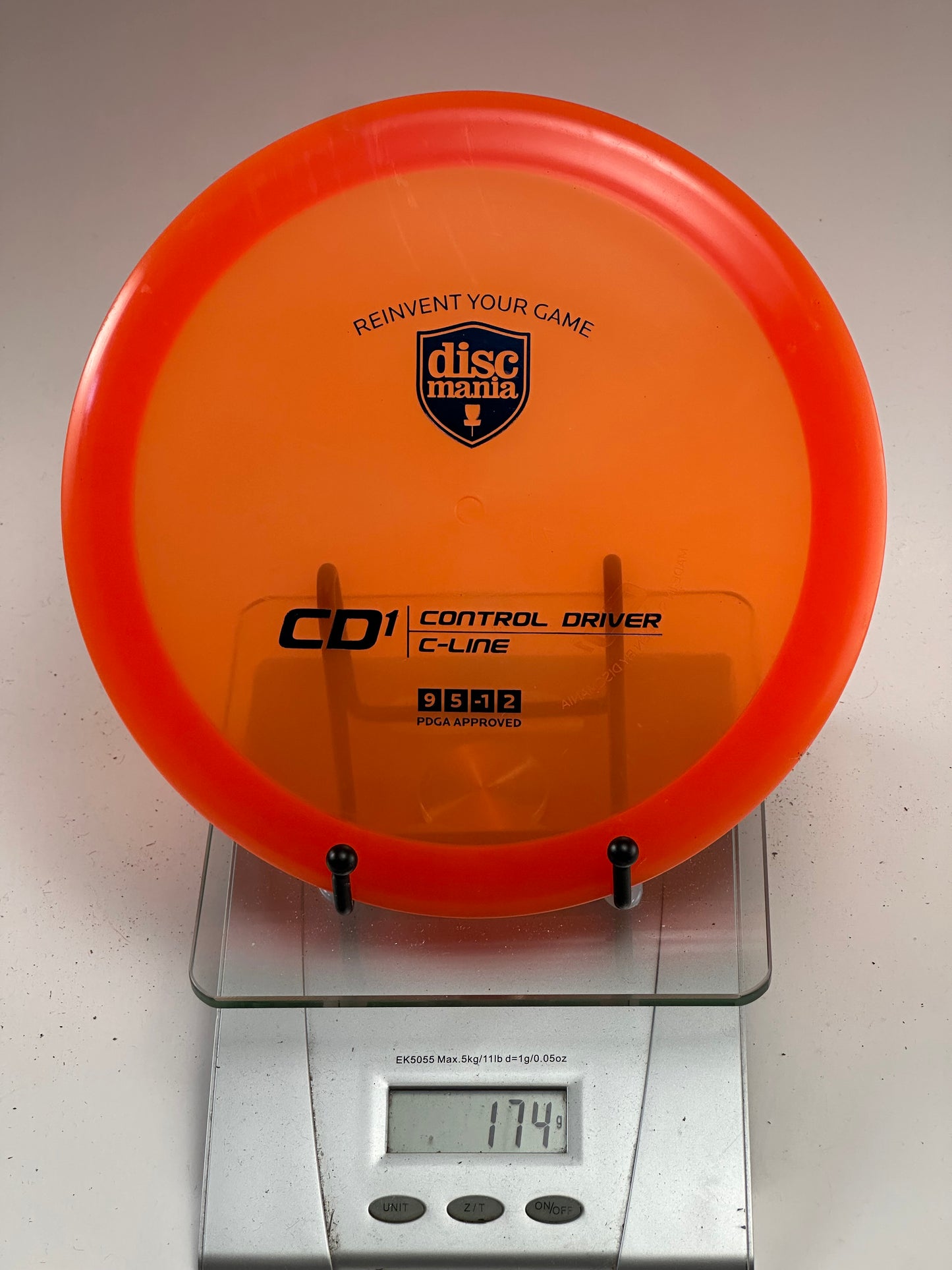 Discmania C-Line CD1 orange C-Line Discmania CD1 control driver
