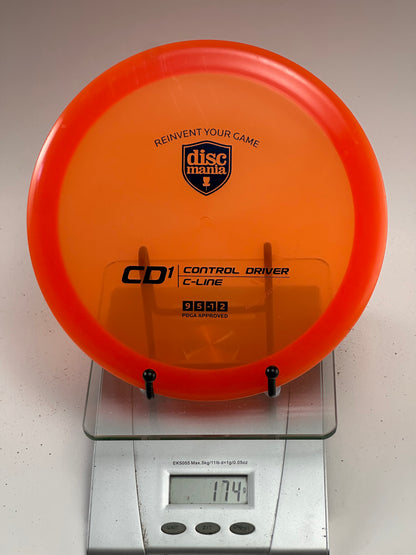 Discmania C-Line CD1 orange C-Line Discmania CD1 control driver