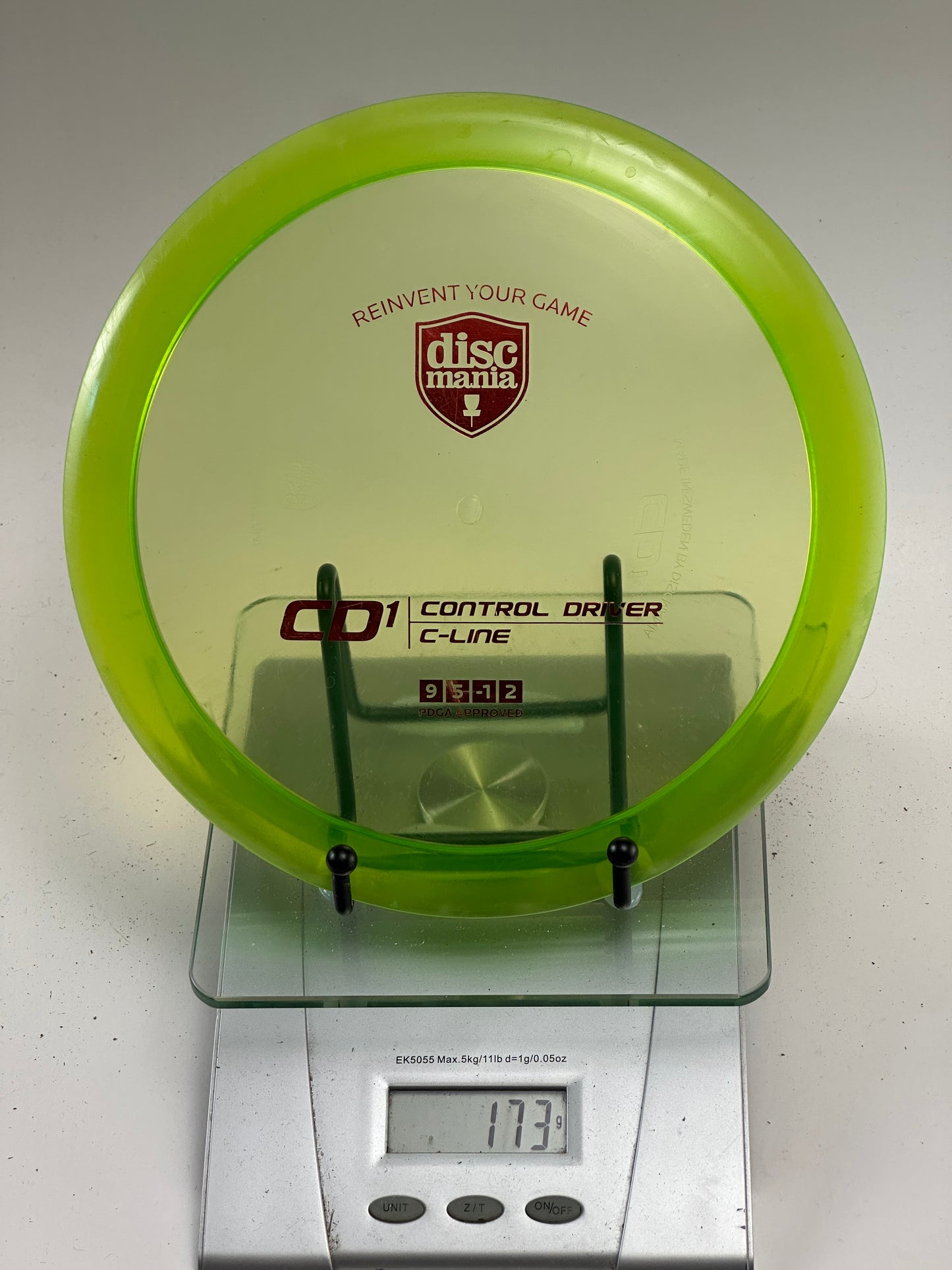 Discmania C-Line CD1 green C-Line Discmania CD1 control driver