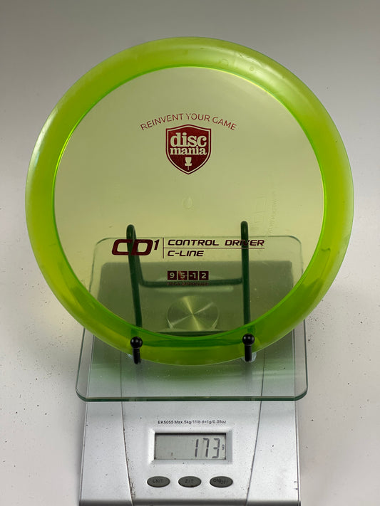 Discmania C-Line CD1 green C-Line Discmania CD1 control driver