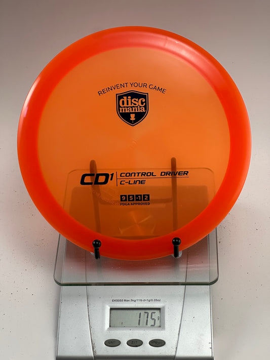 Discmania C-Line CD1 orange C-Line Discmania CD1 control driver