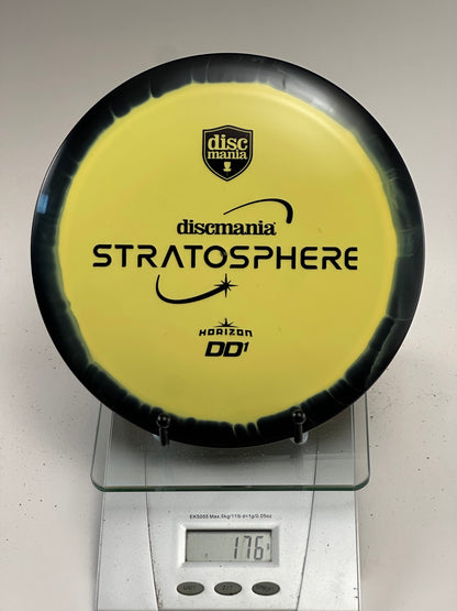 Discmania Horizon DD1 Stratosphere (Yellow w/ Black Rim Swirl)