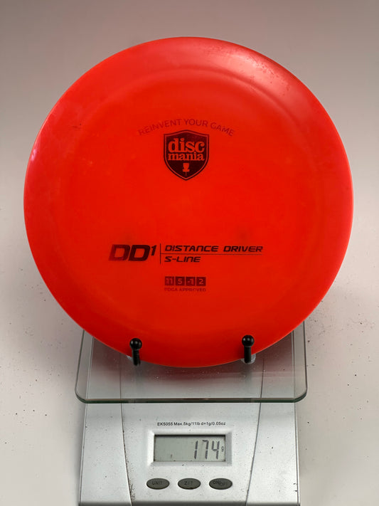 Discmania S-Line DD1 S-Line bright red