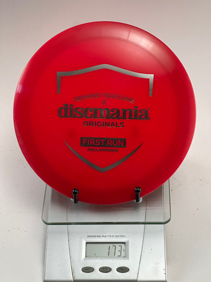 Discmania S-Line DD1 First Run Distance Driver - Red