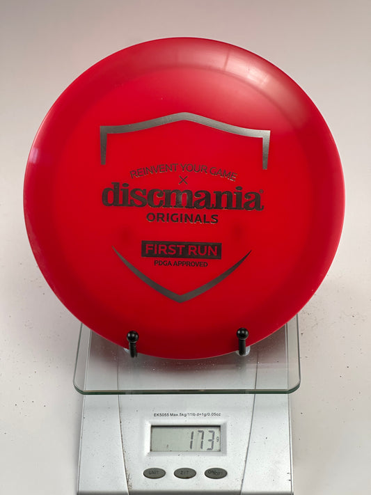 Discmania S-Line DD1 First Run bright red