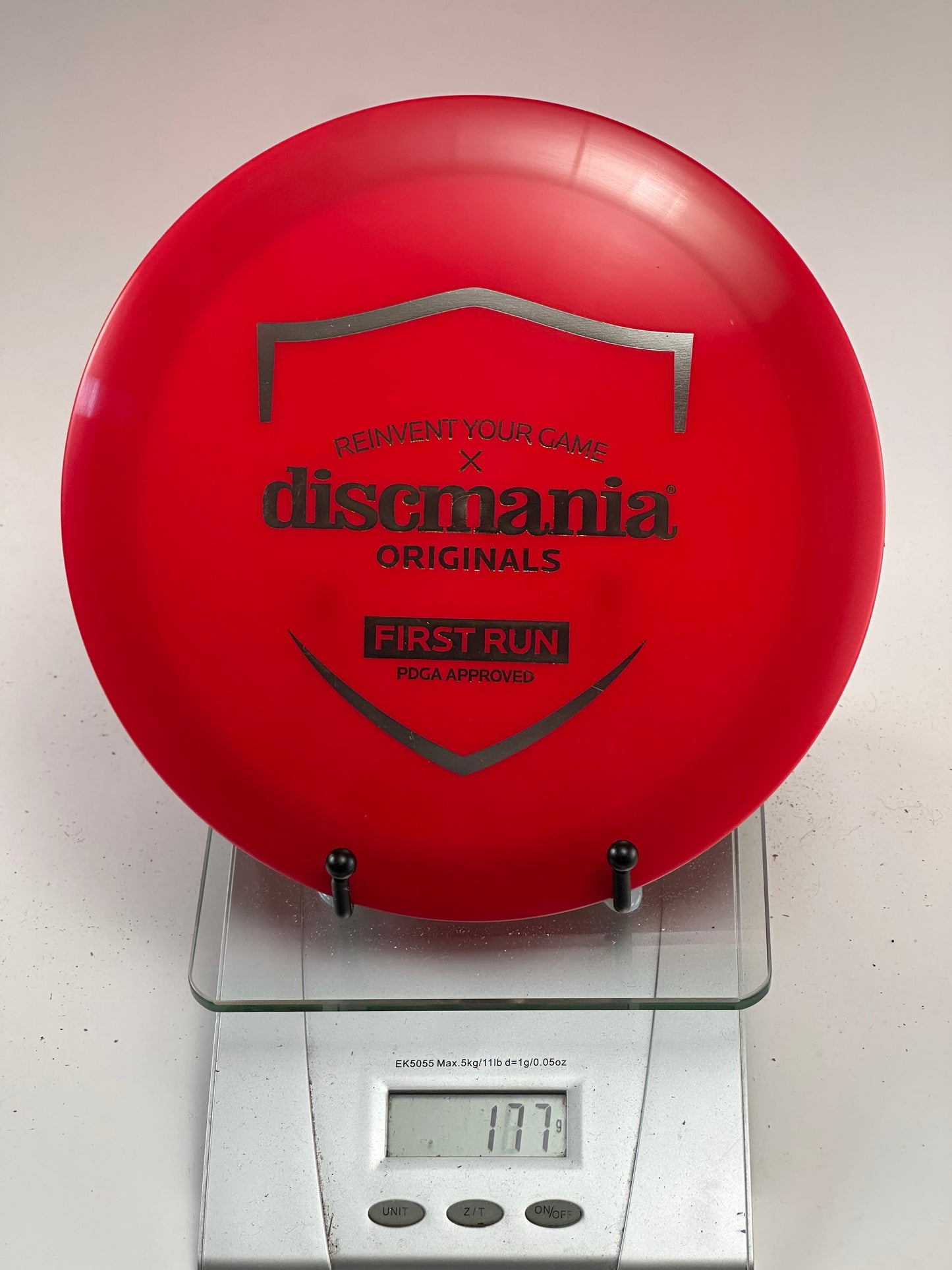 Discmania S-Line DD1 First Run bright red