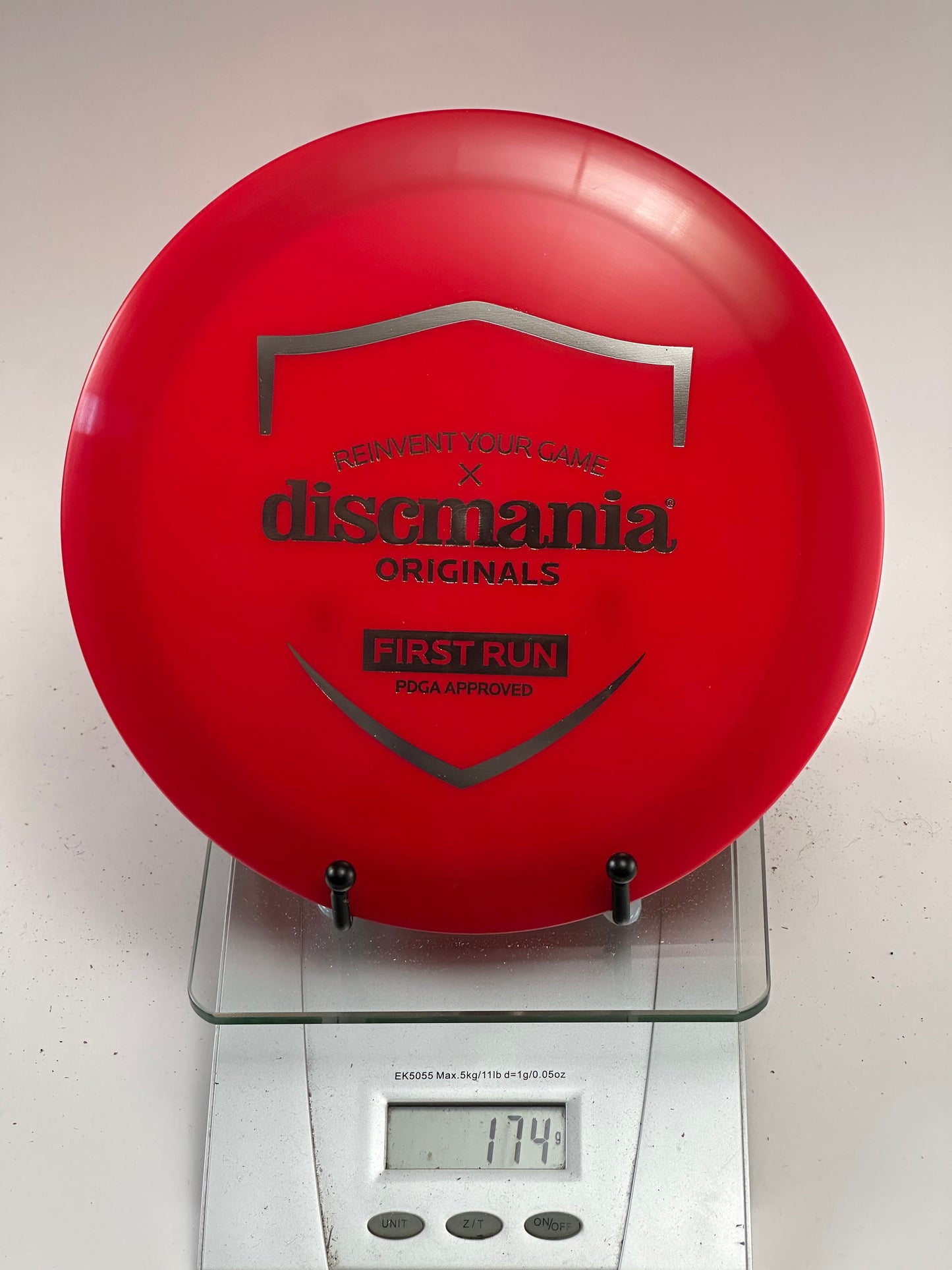 Discmania DD1 First Run S-Line Distance Driver - Red (174g)