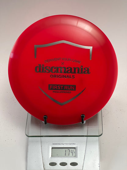 Discmania DD1 First Run S-Line Distance Driver - Red (174g)