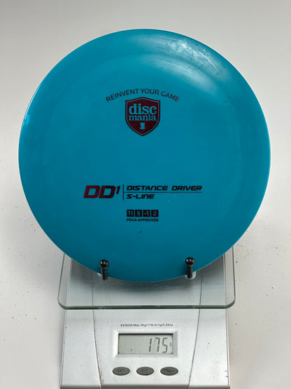 Discmania DD1 S-Line Distance Driver - Teal (Used)