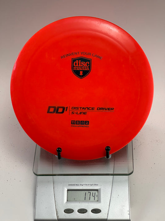 Discmania S-Line DD1 S-Line bright red