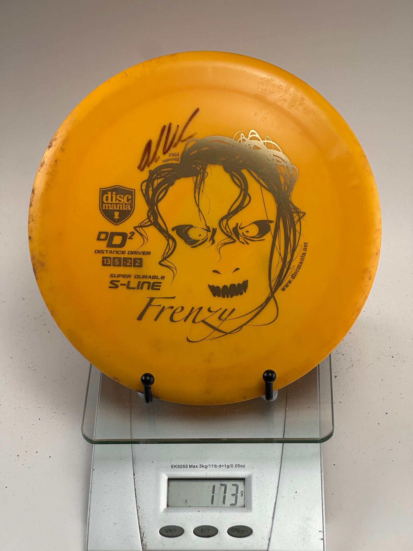 Discmania S-Line DD2 Frenzy stamp distance driver