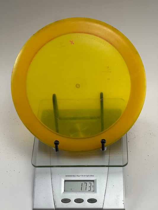 Discmania C-Line DD2 clear yellow plastic distance driver