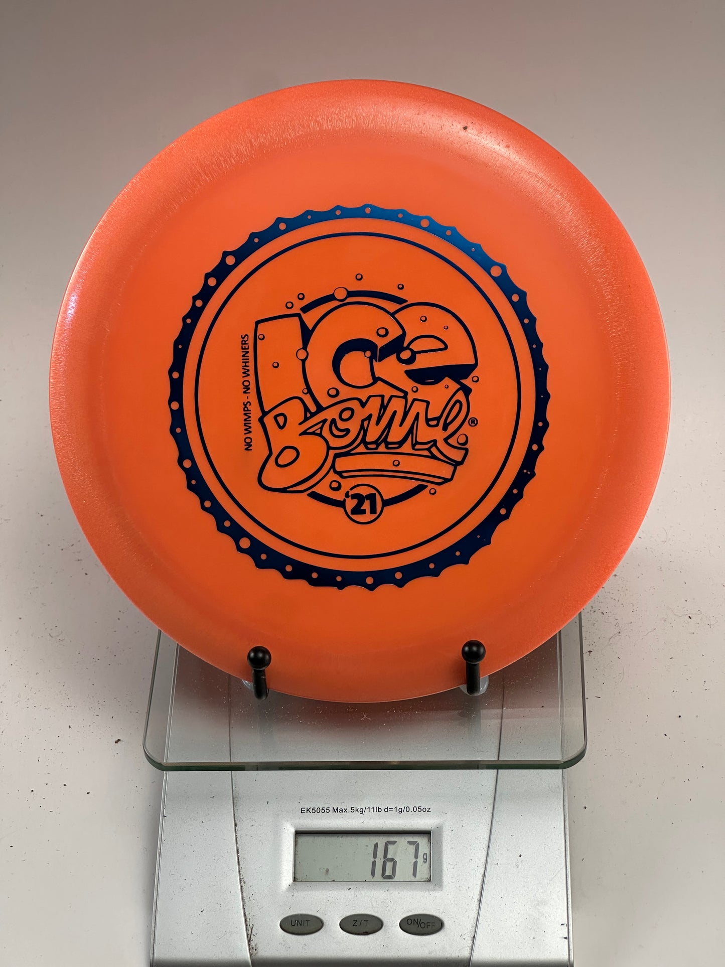 Discmania S-Line DD3 Ice Bowl 2021 Stamp – Orange