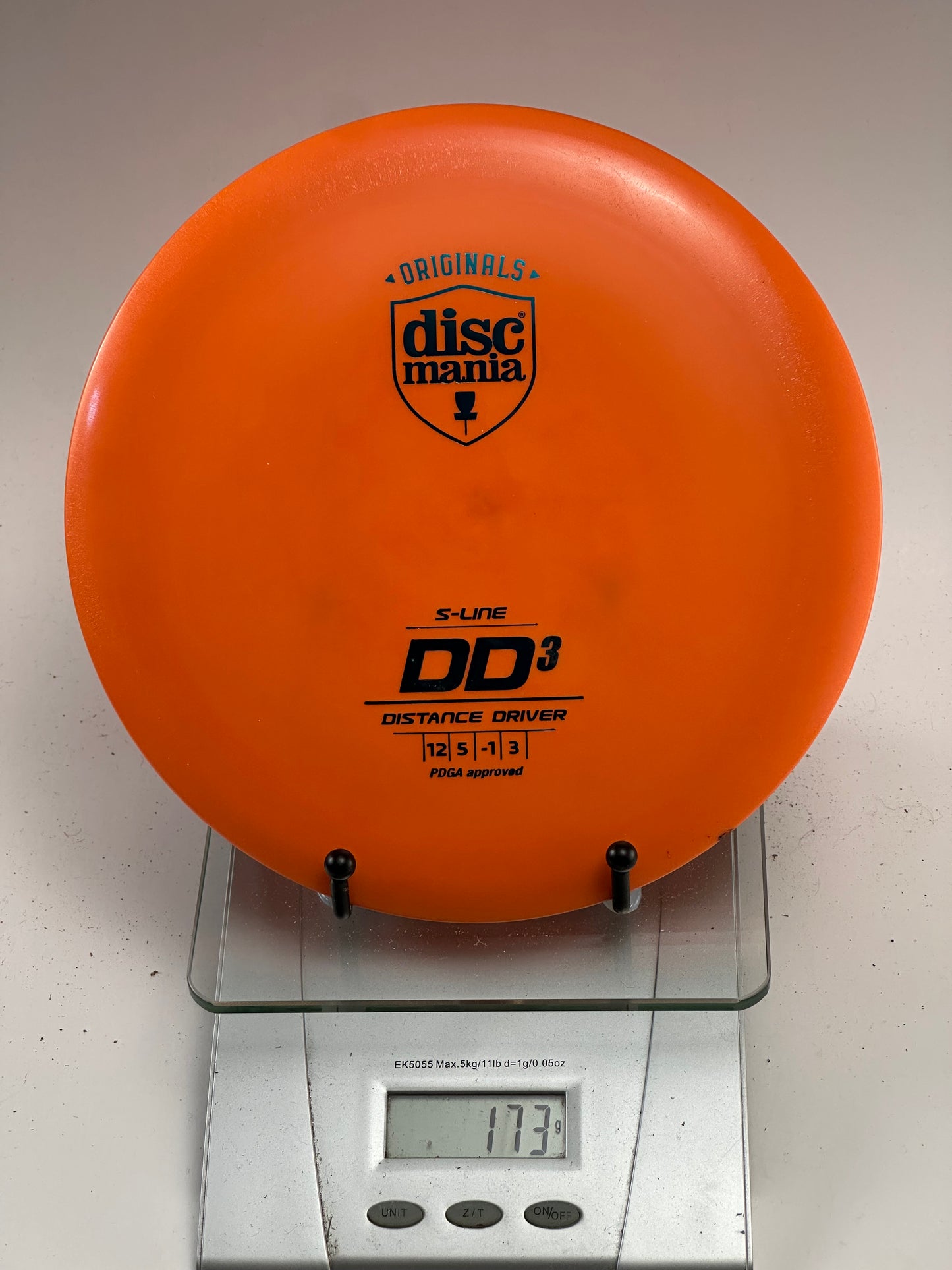 Discmania DD3 S-Line (Originals) Distance Driver – Orange