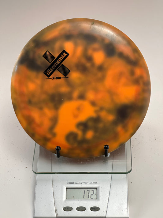 Discmania DD3 C-Line X-Out Swirly Orange/Black Distance Driver