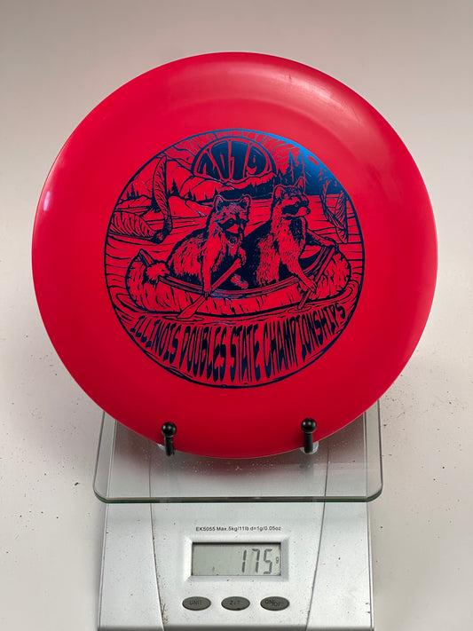 Discmania S-Line DD3 Red – Illinois Doubles State Championships Stamp