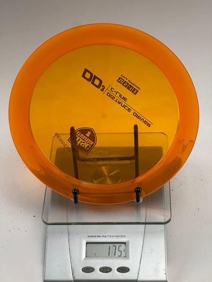 Discmania C-Line DD3 Distance Driver (Transparent Orange, 175g)