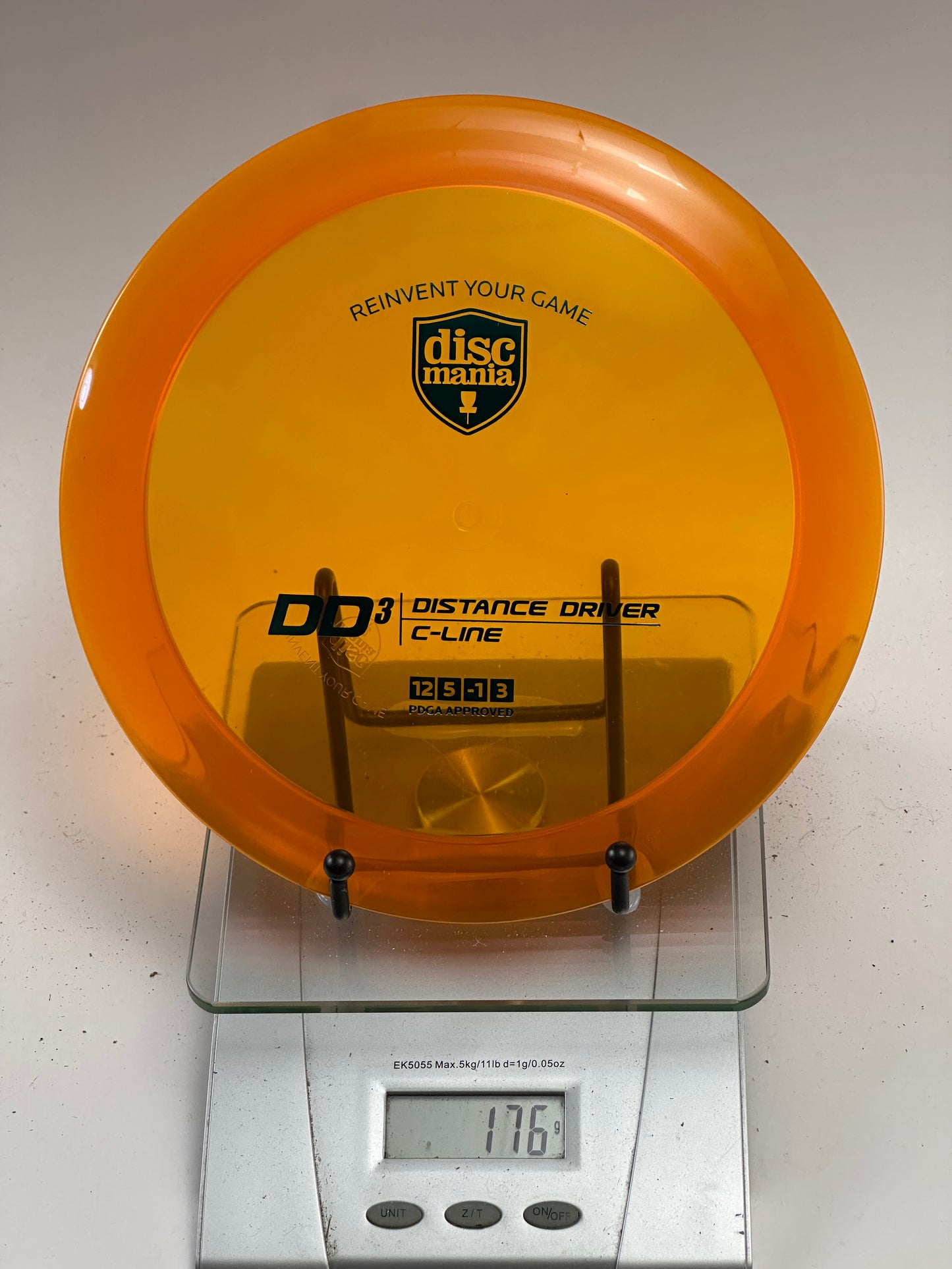 Discmania C-Line DD3 Distance Driver - Transparent Orange