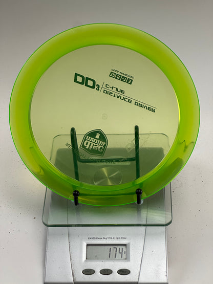 Discmania DD3 C-Line Distance Driver (Translucent Green)
