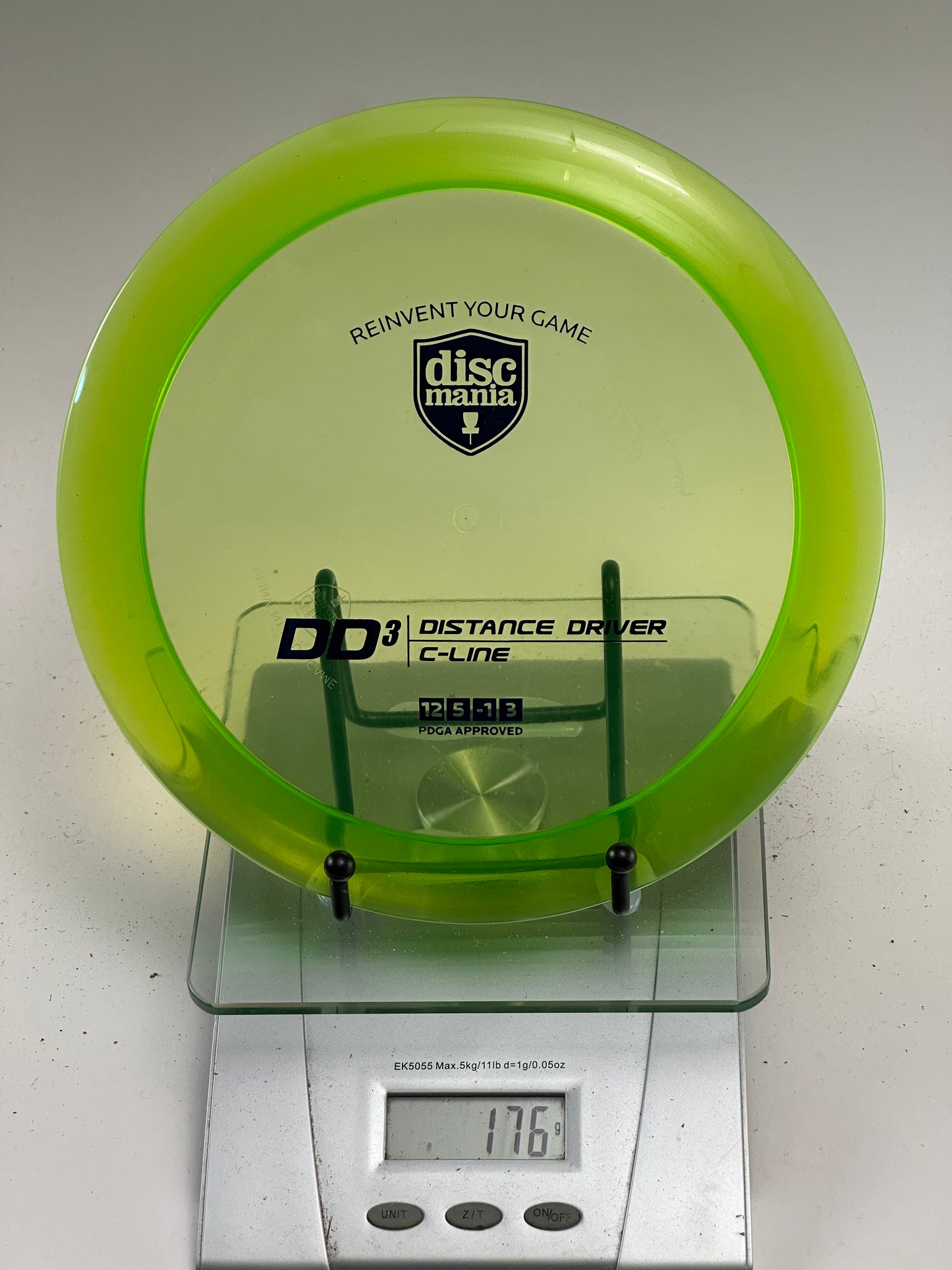 Discmania DD3 C-Line Distance Driver | Transparent Green