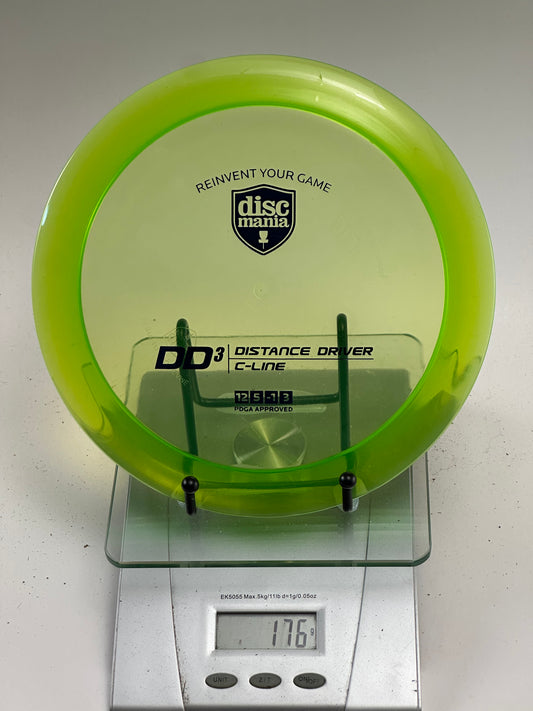 Discmania DD3 C-Line Distance Driver | Transparent Green