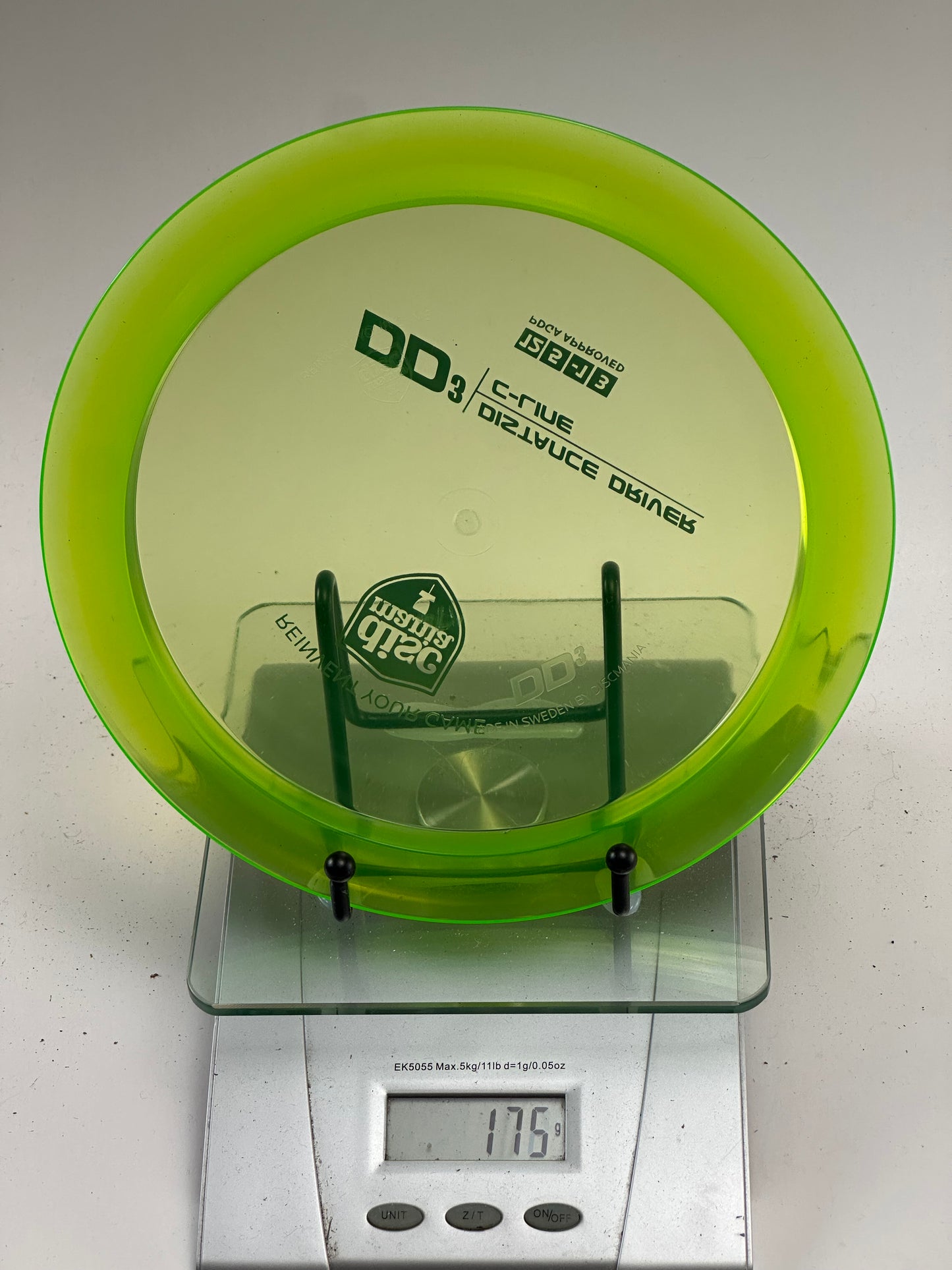 Discmania DD3 C-Line Distance Driver | Transparent Green