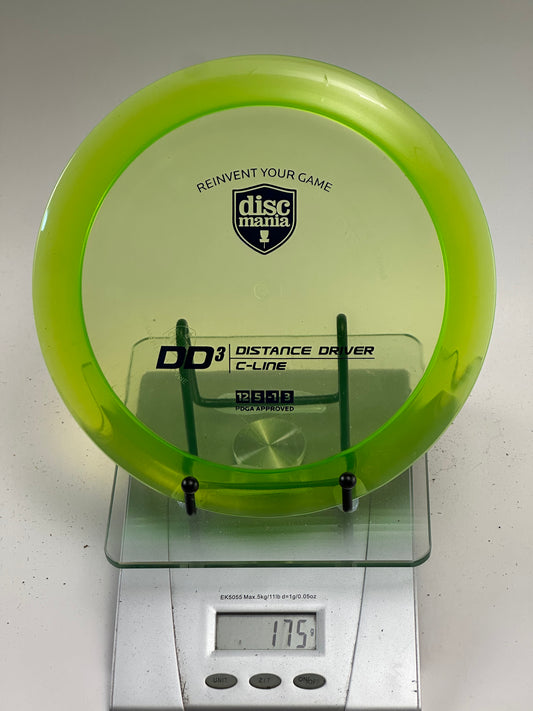 Discmania DD3 C-Line Distance Driver | Transparent Green | 175g