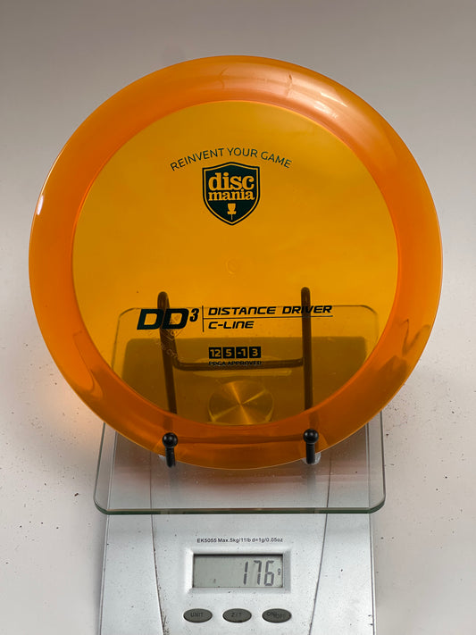 Discmania DD3 C-Line Distance Driver - Transparent Orange