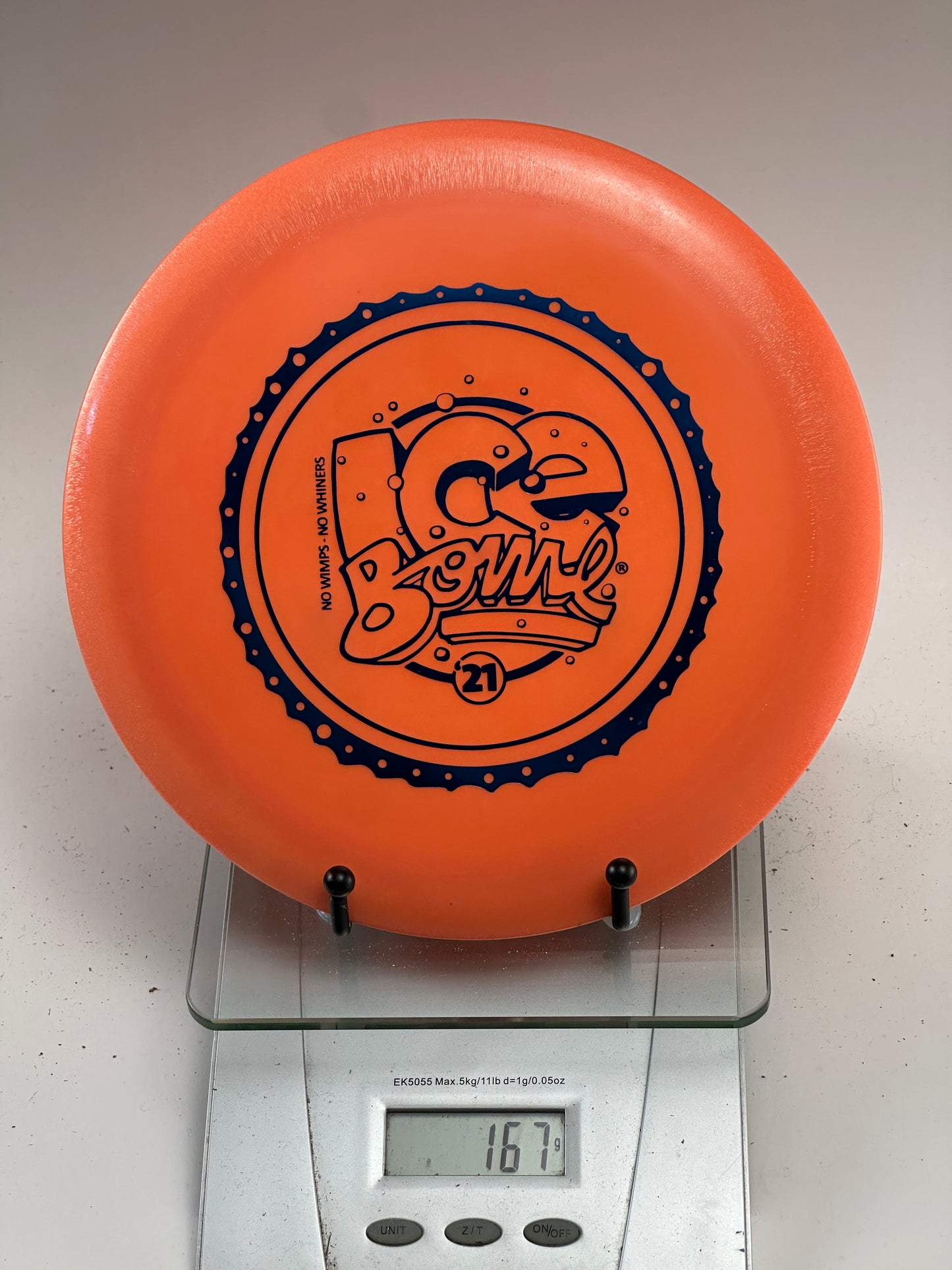 Discmania C-Line DD3 Distance Driver (Ice Bowl 2021) - Translucent Orange