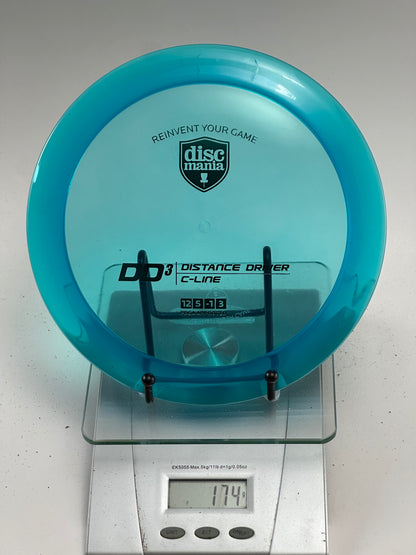 Discmania DD3 C-Line Distance Driver (Translucent Light Blue)