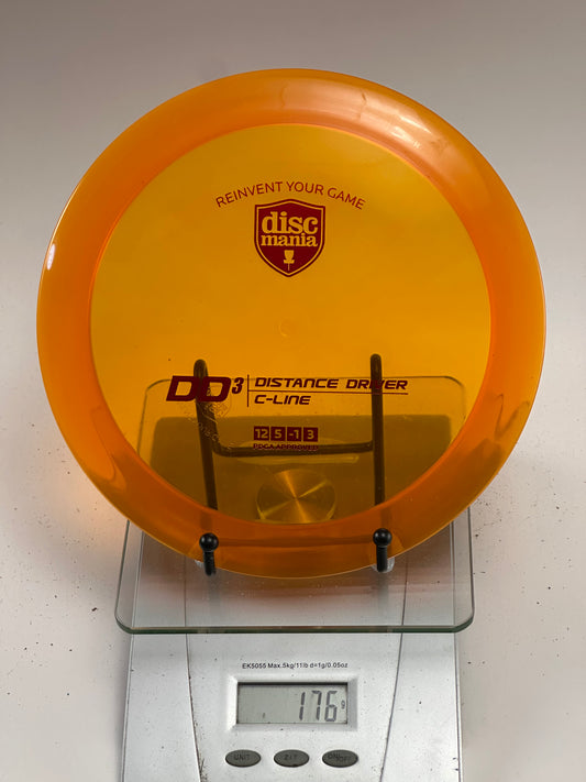 Discmania C-Line DD3 Translucent Orange Distance Driver
