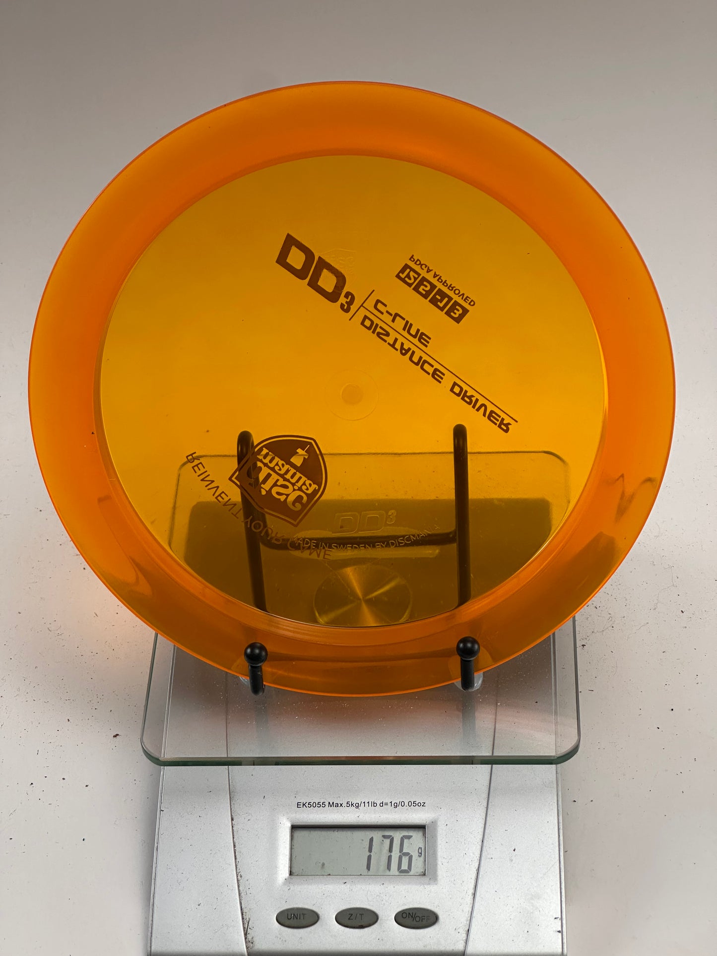 Discmania C-Line DD3 Translucent Orange Distance Driver