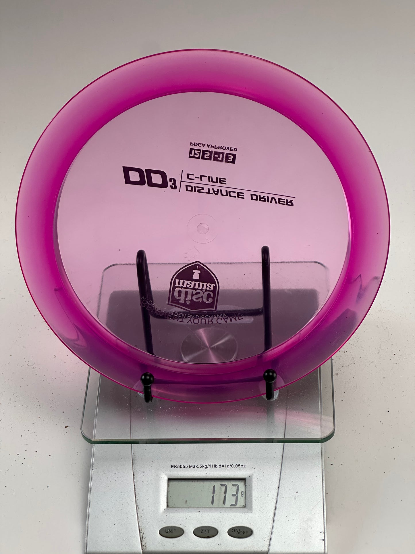 Discmania DD3 C-Line Distance Driver (Translucent Pink)