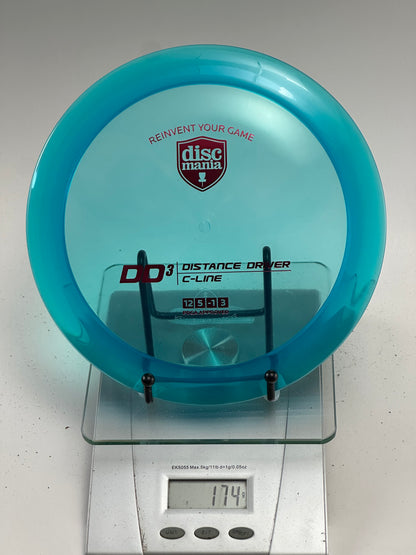 Discmania DD3 C-Line Distance Driver - Translucent Light Blue