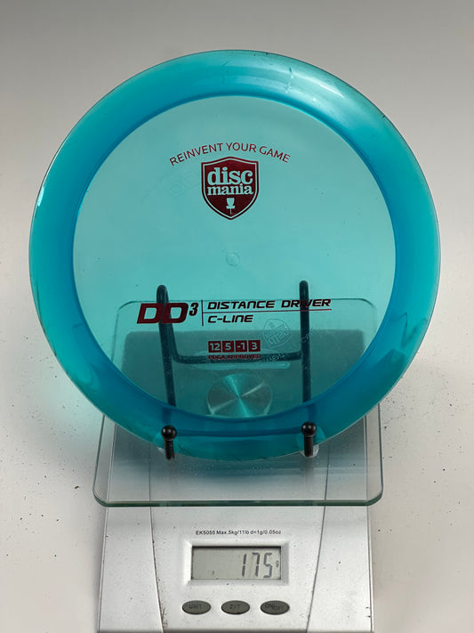 Discmania DD3 C-Line Distance Driver - Transparent Light Blue