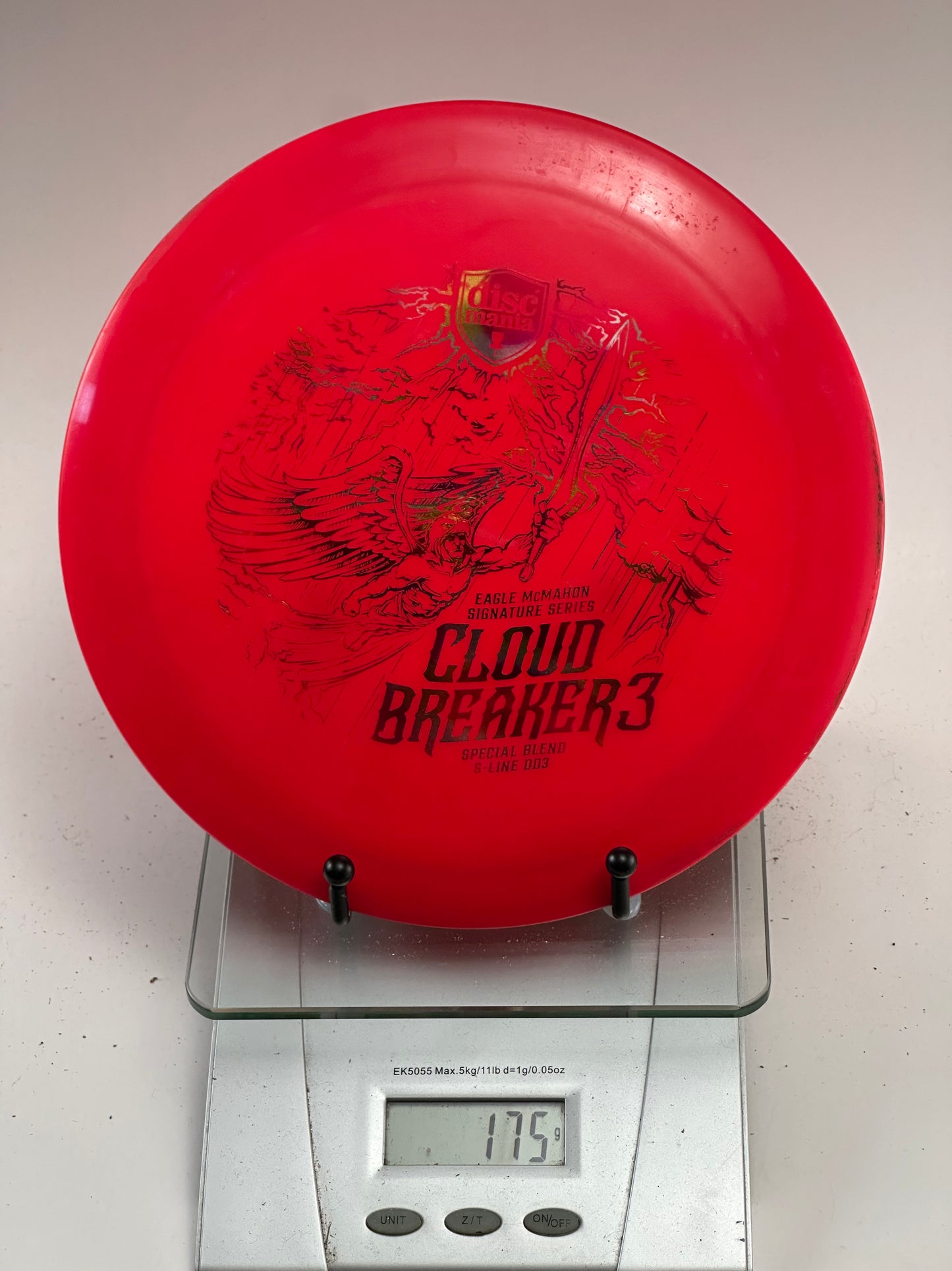Discmania DD3 Cloud Breaker 3 Special Blend S-Line (Eagle McMahon) Red