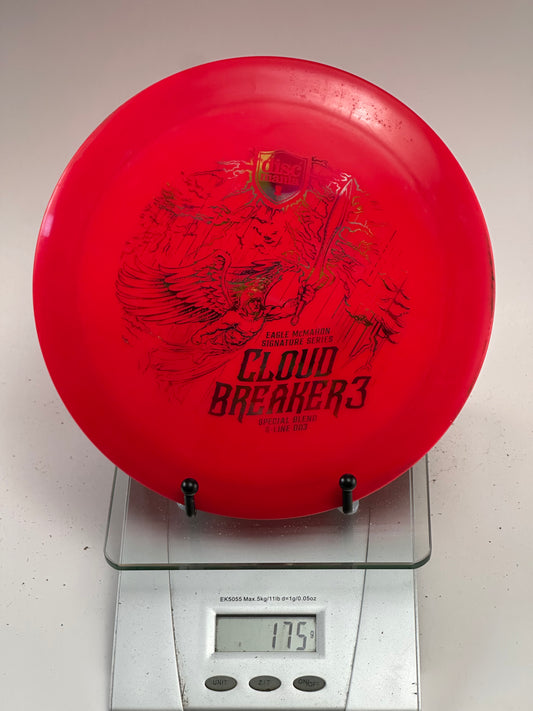 Discmania DD3 Cloud Breaker 3 Special Blend S-Line (Eagle McMahon) Red