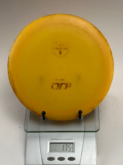 Discmania DD3 S-Line Distance Driver (Yellow)