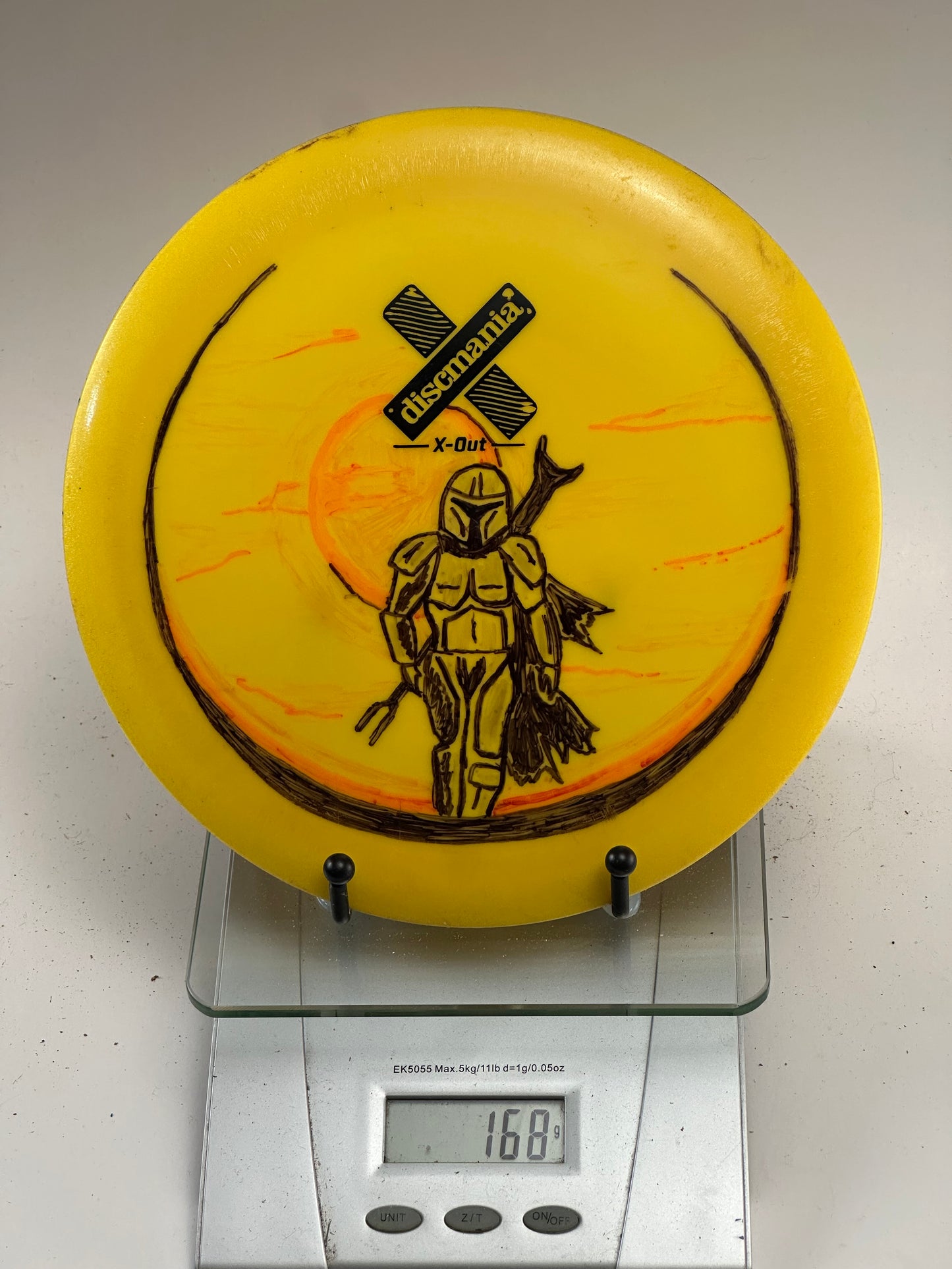 Discmania X-Out C-Line DD3 Distance Driver (Custom Dye) - Yellow