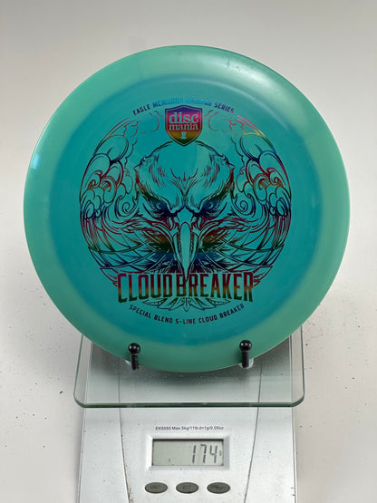 Discmania DD3 Cloud Breaker 3 Special Blend S-Line (Eagle) Blue-Green