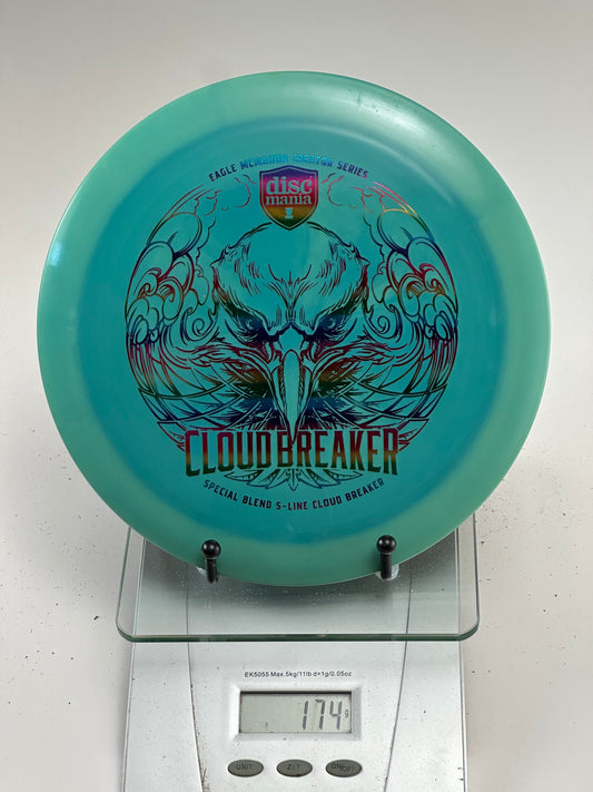 Discmania DD3 Cloud Breaker 3 Special Blend S-Line (Eagle) Blue-Green