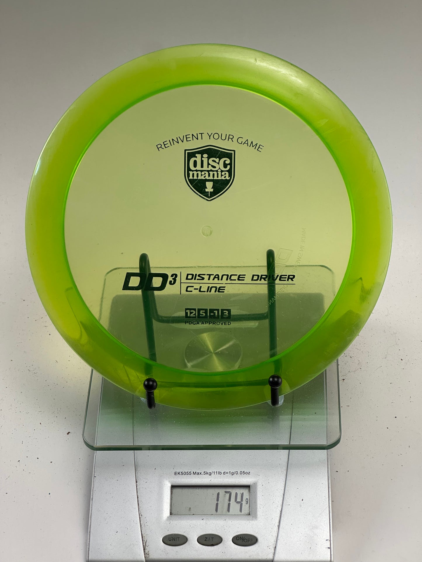 Discmania DD3 C-Line Distance Driver (Transparent Green)