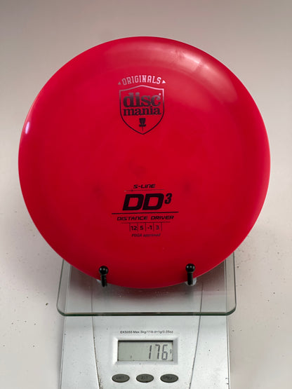 Discmania DD3 S-Line Distance Driver (Red)