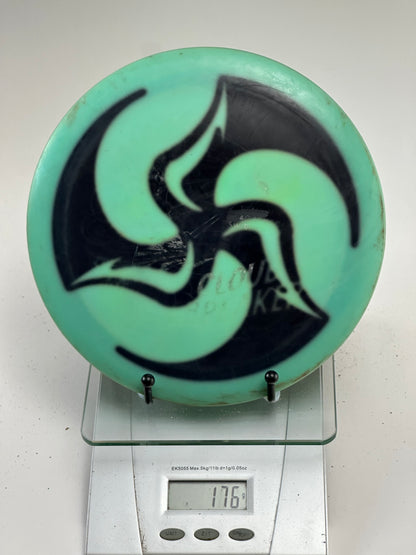Discmania C-Line DD3 Distance Driver (Custom Dye, Green/Black Swirl)