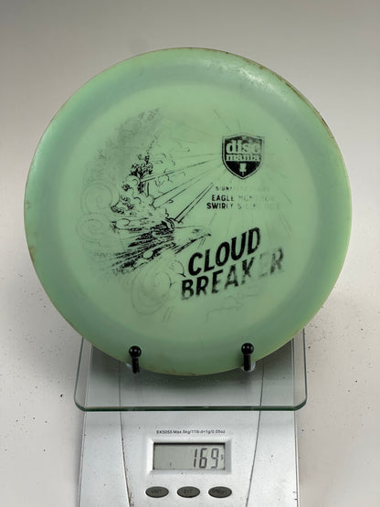 Discmania Swirly S-Line DD3 Cloud Breaker (Eagle McMahon) – Mint Green