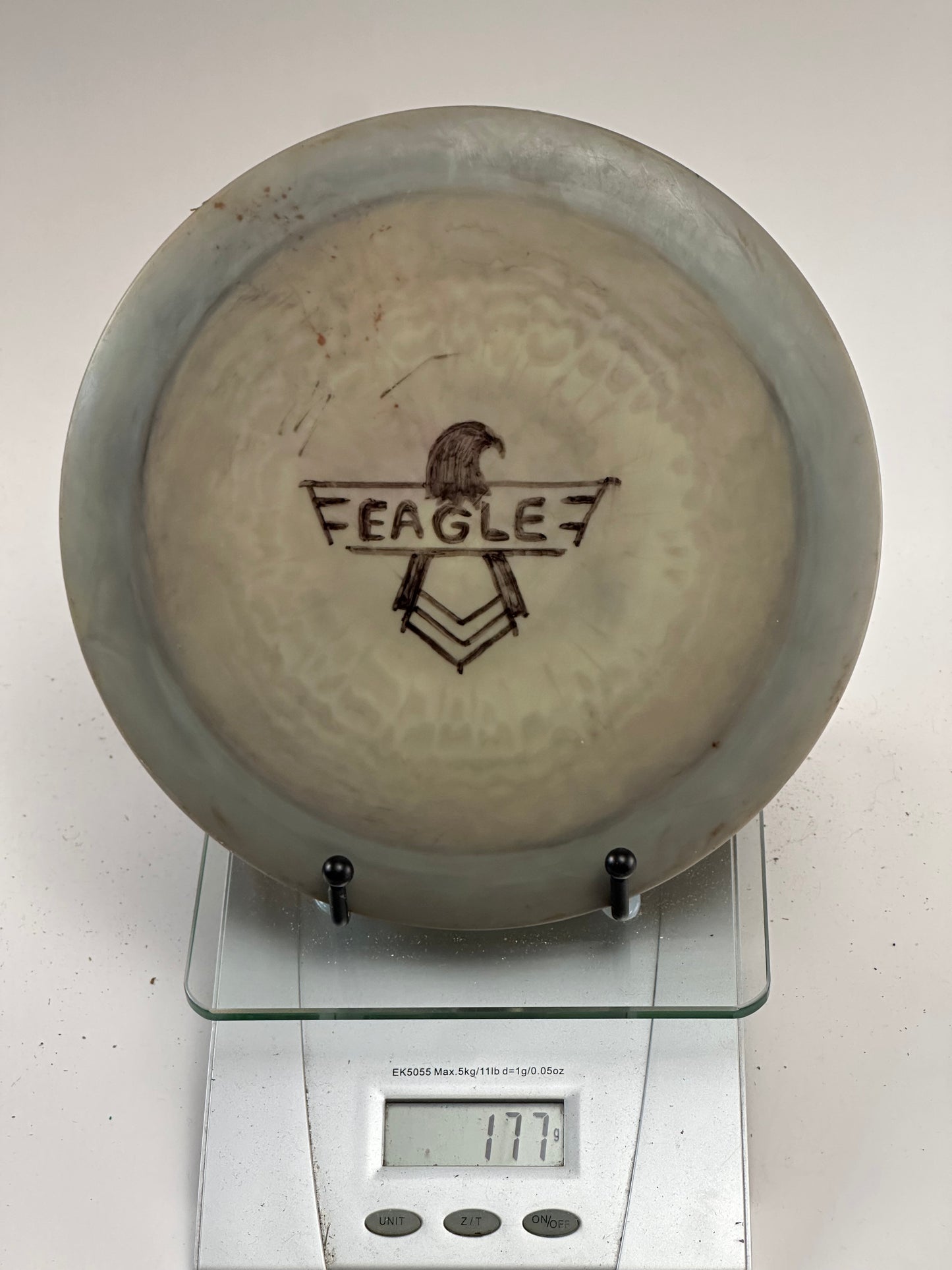 Discmania DD3 C-Line Distance Driver (Clear Gray) - Inked