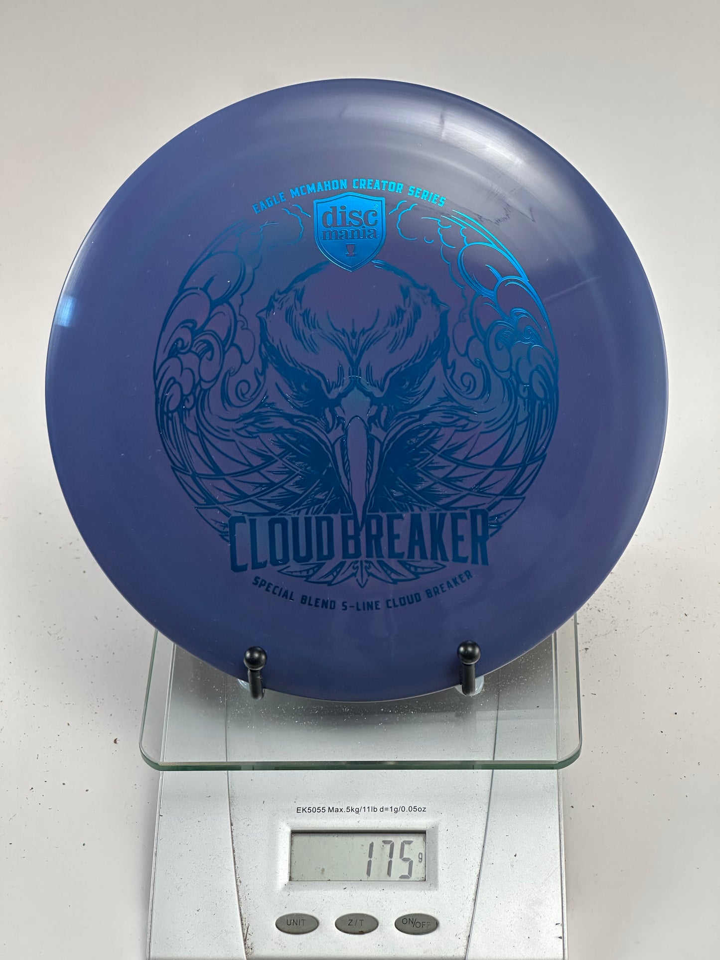 Discmania DD3 Cloud Breaker Special Blend S-Line (Eagle McMahon) 175g Blue