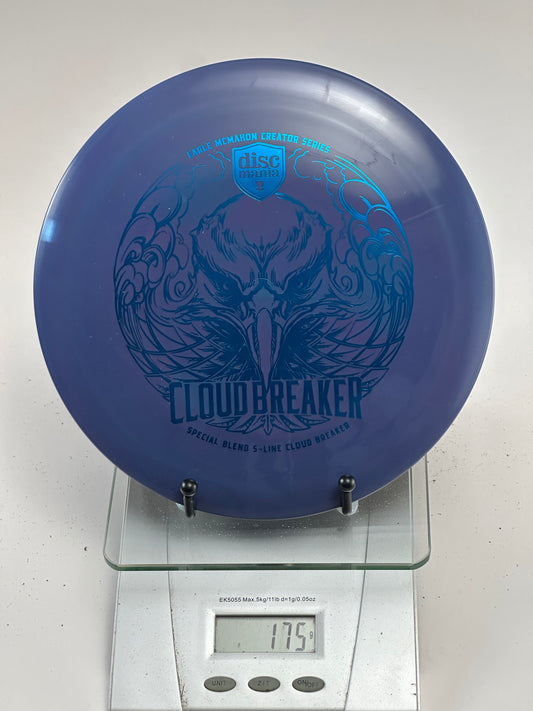 Discmania DD3 Cloud Breaker Special Blend S-Line (Eagle McMahon) 175g Blue
